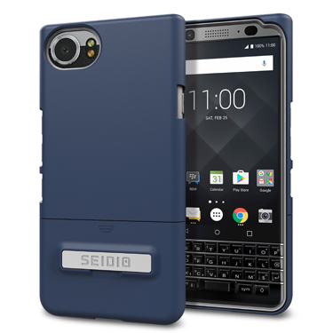 Seidio Surface with Kickstand for  BlackBerry KEYOne (Midnight Blue/Gray)`